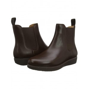 Sumi Leather Chelsea Boots Chocolate Brown