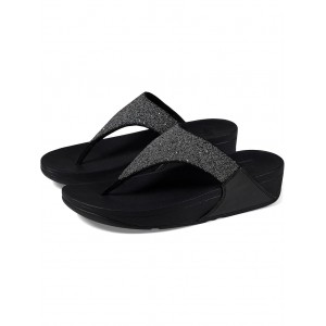 Lulu Opul Toe Post Sandals All Black