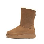 Short Double-Faced Shearling Boots