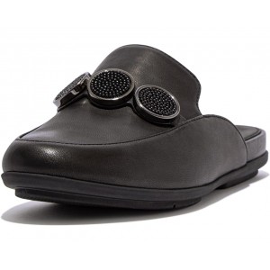 Womens FitFlop Gracie Bead-Circle Mules