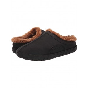 Que Lined Slipper Black/Brown