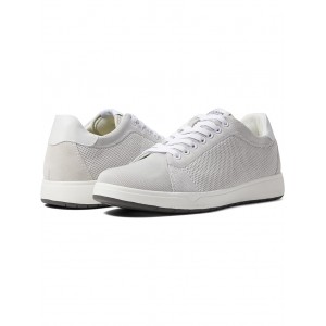 Heist Knit Lace To Toe Sneaker Oyster Knit/Oyster Suede/White Smooth