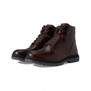 Lookout Plain Toe Lace-Up Boot Brown Pull-Up