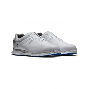 Pro SL BOA Golf Shoes - Previous Season Style White/Light Blue