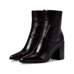Ticada Pointed Toe Bootie Hickory Brown Leather