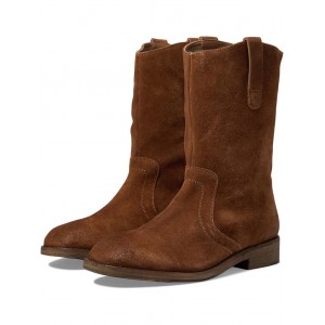 Easton Equestrian Ankle Boot Saddle Suede