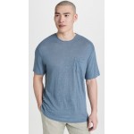 Carmo Linen Relaxed Fit Tee With Pocket
