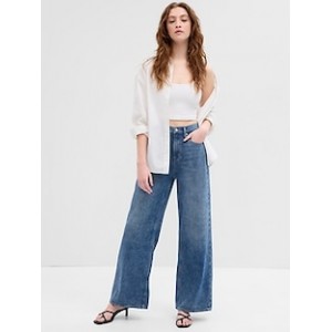 High Rise Wide-Leg Jeans