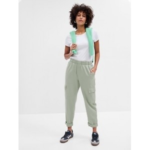 Twill Pull-On Cargo Pants