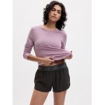 GapFit Fitted Ruched Top