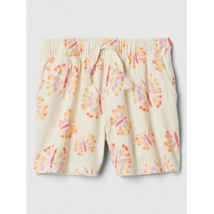 babyGap Print Linen-Blend Shorts
