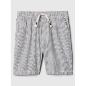 Kids Linen-Blend Pull-On Shorts