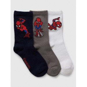 GapKids | Marvel Spider-Man Crew Socks (3-Pack)