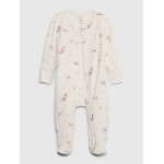 Baby First Favorites Organic CloudCotton Footed One-Piece