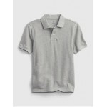 Kids Organic Cotton Uniform Polo Shirt