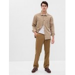 Modern Khakis in Straight Fit with GapFlex