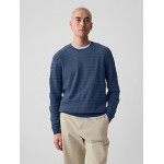Textured Crewneck Sweater