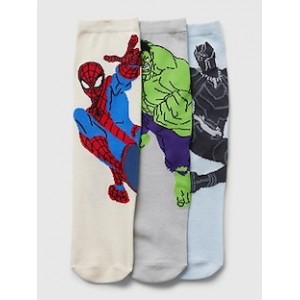 GapKids | Marvel Superhero Crew Socks (3-Pack)