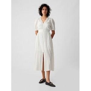 Eyelet Maxi Dress