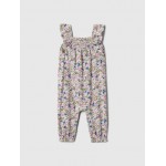 Baby Smocked Floral One-Piece