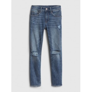 Kids Distressed Skinny Jeans with Washwell™