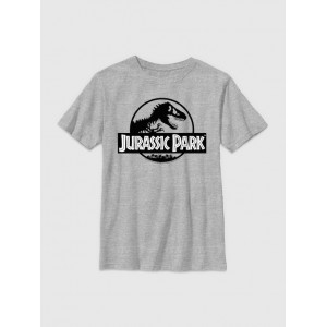 Kids Jurassic Park Logo Graphic Tee
