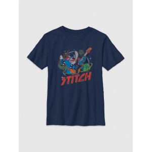 Kids Lilo and Stitch Rock and Roll Graphic Tee