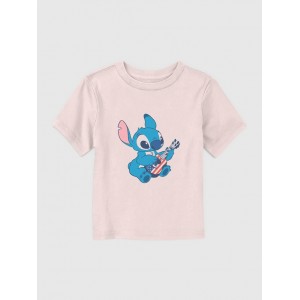 Toddler Lilo and Stitch Americana Guitar Graphic Tee