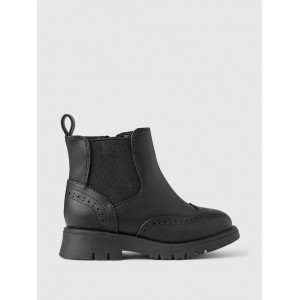 Toddler Vegan Leather Ankle Boots