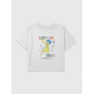 Kids Inside Out Joy Graphic Boxy Crop Tee