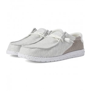 Wally Stitch Slip-On Casual Shoes Optic White