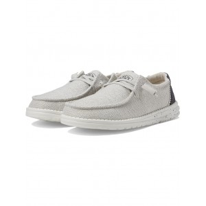 Wendy Woven Slip-On Casual Shoes Light Grey