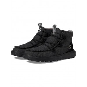 Reyes Boot Wool Black/Black