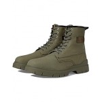 Ryan Canvas Lace-Up Boots Olive Grey