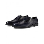Kerr Brushed Leather Derby Shoes Whale Blue