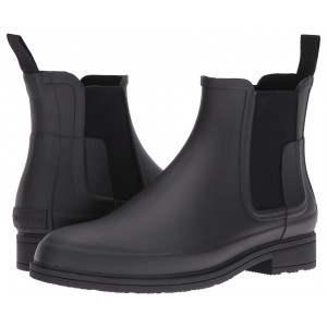 Mens Hunter Original Refined Dark Sole Chelsea Boots