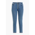 Nevy high-rise slim-leg jeans