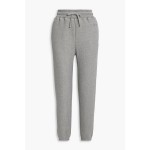 Jeila French cotton-terry track pants