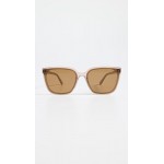 Mallorca Thistle Sunglasses with Brown Flat Lenses