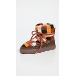 Shearling Patchwork Boots