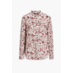 Gemma floral-print silk crepe de chine blouse