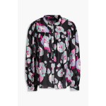 Ritonea floral-print silk shirt