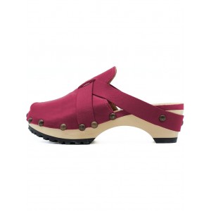 Beatrice Clog Ruby Red
