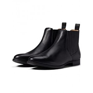 Pippa Leather Bootie Black
