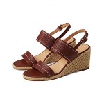 Sunset Wedge Embossed Weave Sequoia/Natural