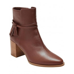Timber Tassel Bootie Leather Sequoia