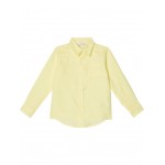 Linen Roll-Up Shirt (Toddler/Little Kids/Big Kids) Yellow