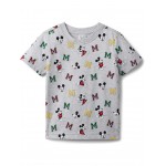 All Over Mickey Shirt (Toddler/Little Kids/Big Kids) Grey