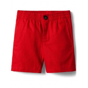 Linen Shorts (Toddler/Little Kids/Big Kids) Red