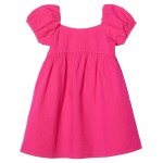 Seersucker Dress (Toddler/Little Kids/Big Kids) Pink